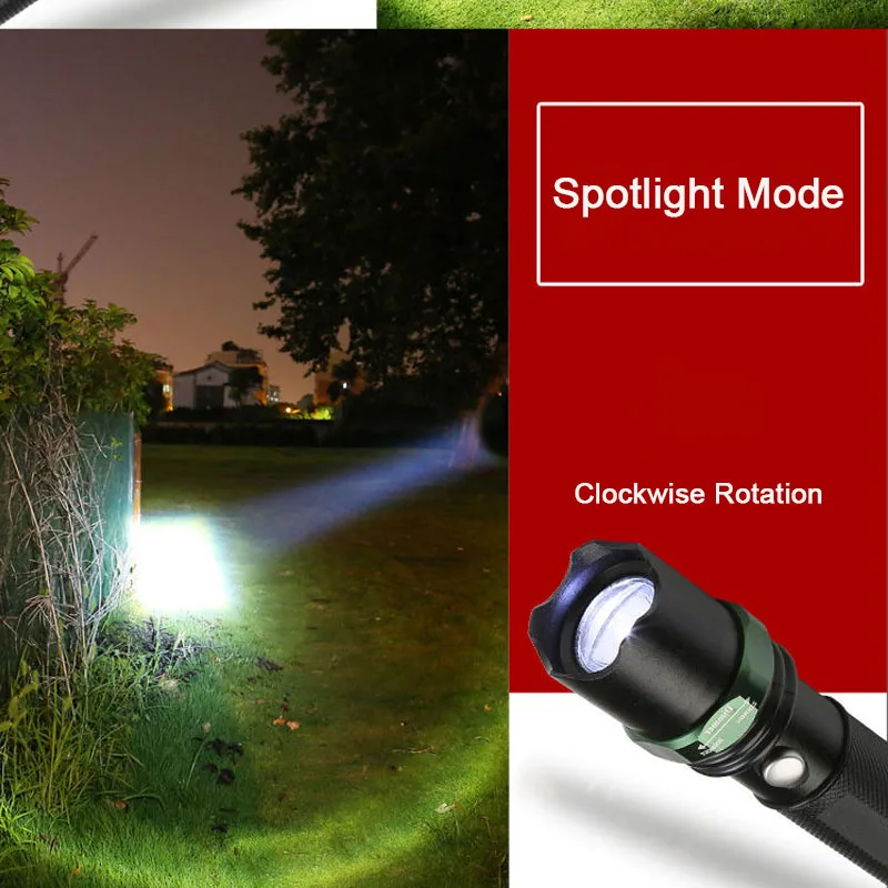 Светодиодный мини-светильник из алюминиевого сплава с молотком для самозащиты