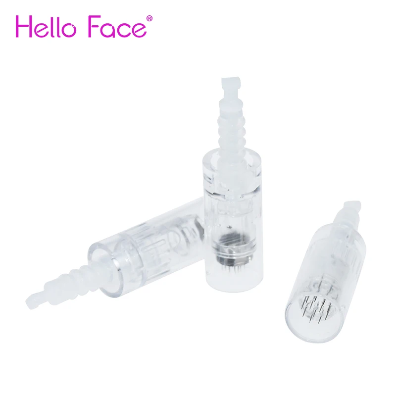 Derma Needle Cartridge Bayonet 9 12 24 36 42 Pin Nano Micro Needling Fits on Dr Pen Ultima M5 M7 N2 MYM | Красота и здоровье