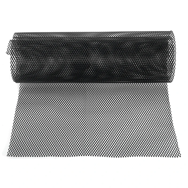 100 см * 33 автомобильный черный тональный алюминиевый сплав ромбовидная решетка