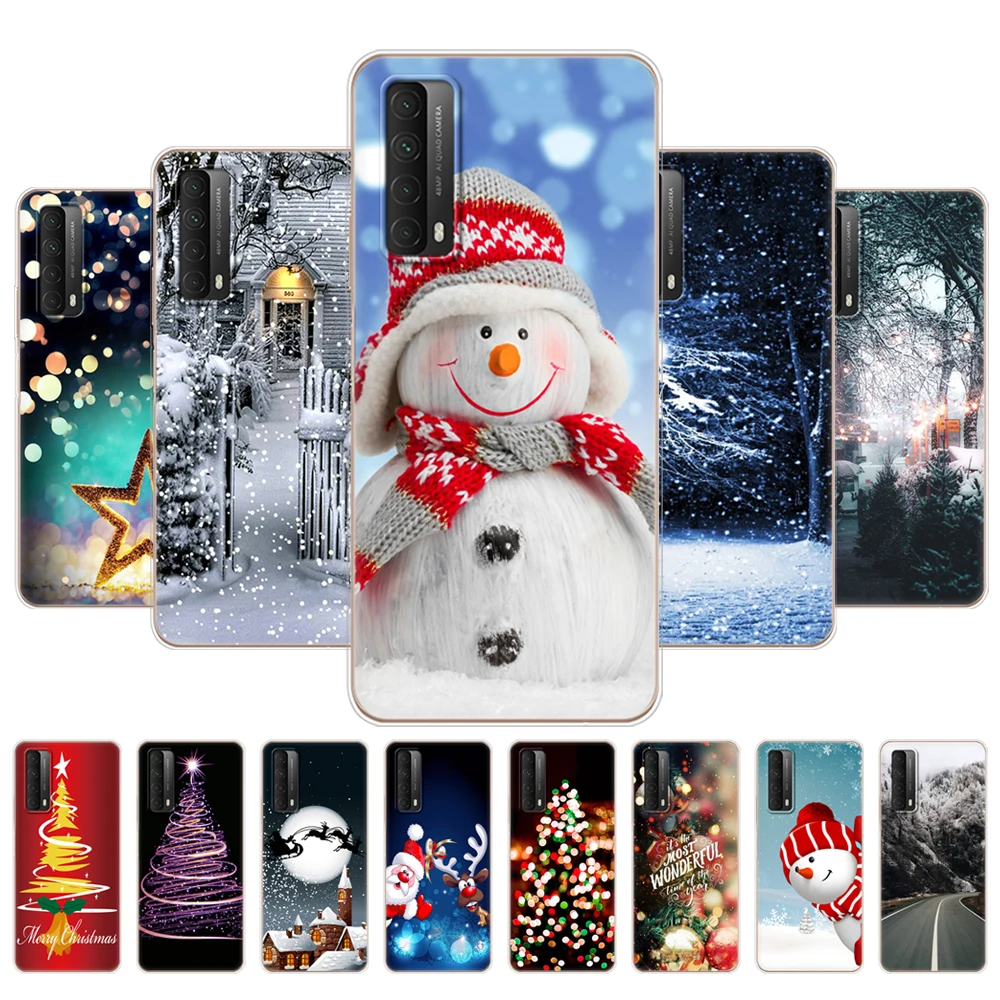 Чехол для Huawei P smart 2021 задняя крышка телефона 6 67 дюйма PSmart мягкий силиконовый
