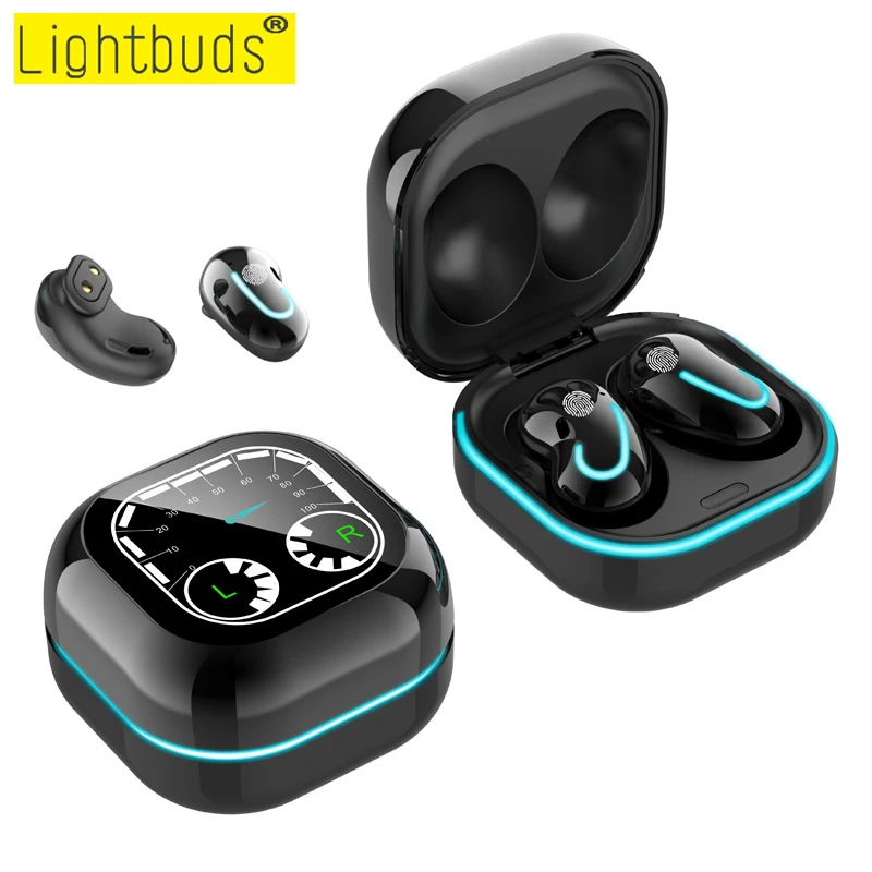 

New Headset Wireless Earphones Bluetooth Compatible Time Display TWS 5.1 Mini Touch HIFI Stereo Headphones For All Mobile Phones