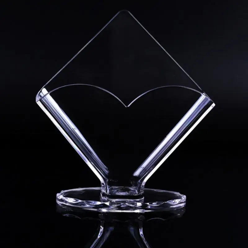 

Clear Acrylic Napkin Holder Paper Serviette Dispenser Decorative Tissue Rack Box for Home Bar Hotel Dining Table Kitchen 85LA