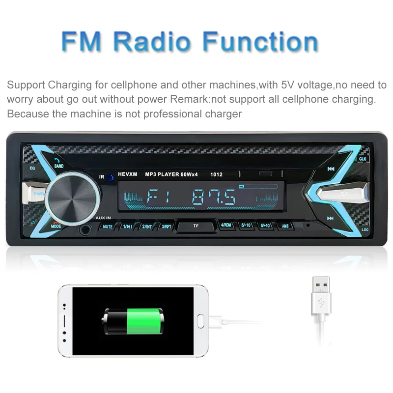 Авторадио 1 din автомобильное радио mp3 стерео bluetooth Авто аудио рекордер usb sd aux вход