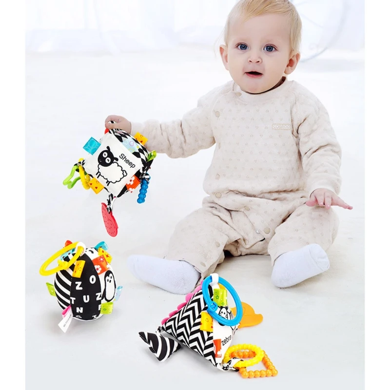 

Детские погремушки подвесная игрушка для коляски, автомобильное сиденье или спортивный зал особенности Jingle Sound круглые кольца мягкие детск...