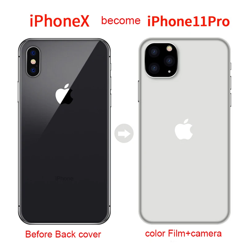 Защитная пленка для объектива камеры iPhone X XS Max сменная крышка 11 Pro меняющая цвет| |