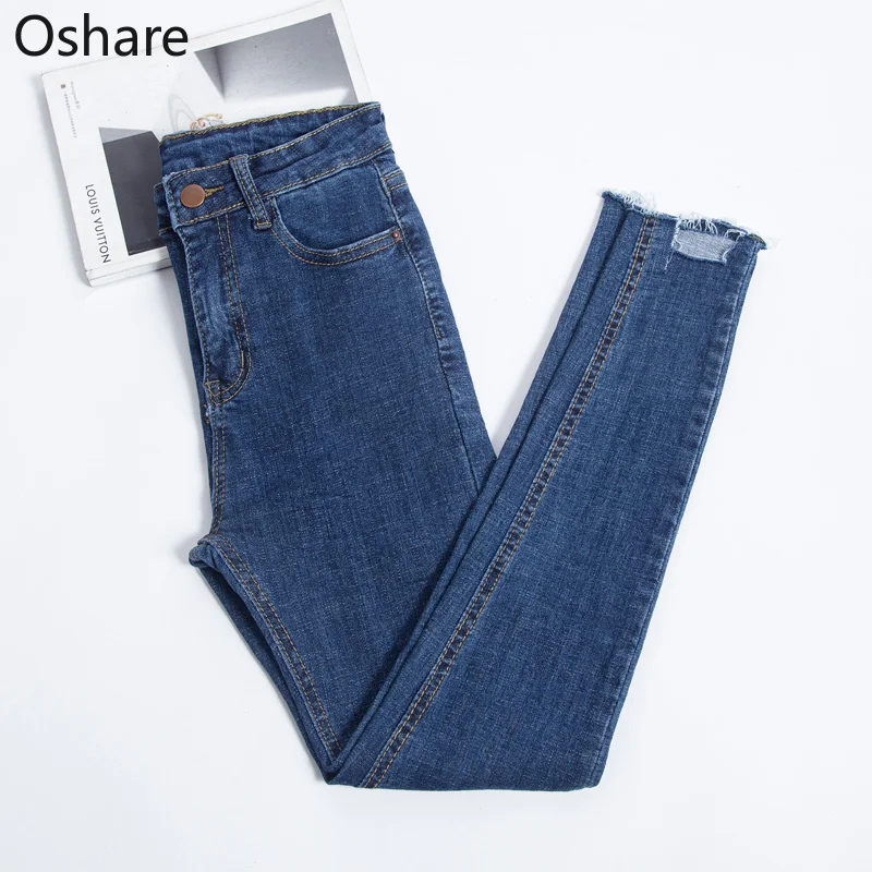 Новые 2020 новый тонкий стрейч Высокая талия обтягивающие джинсы женские нуля