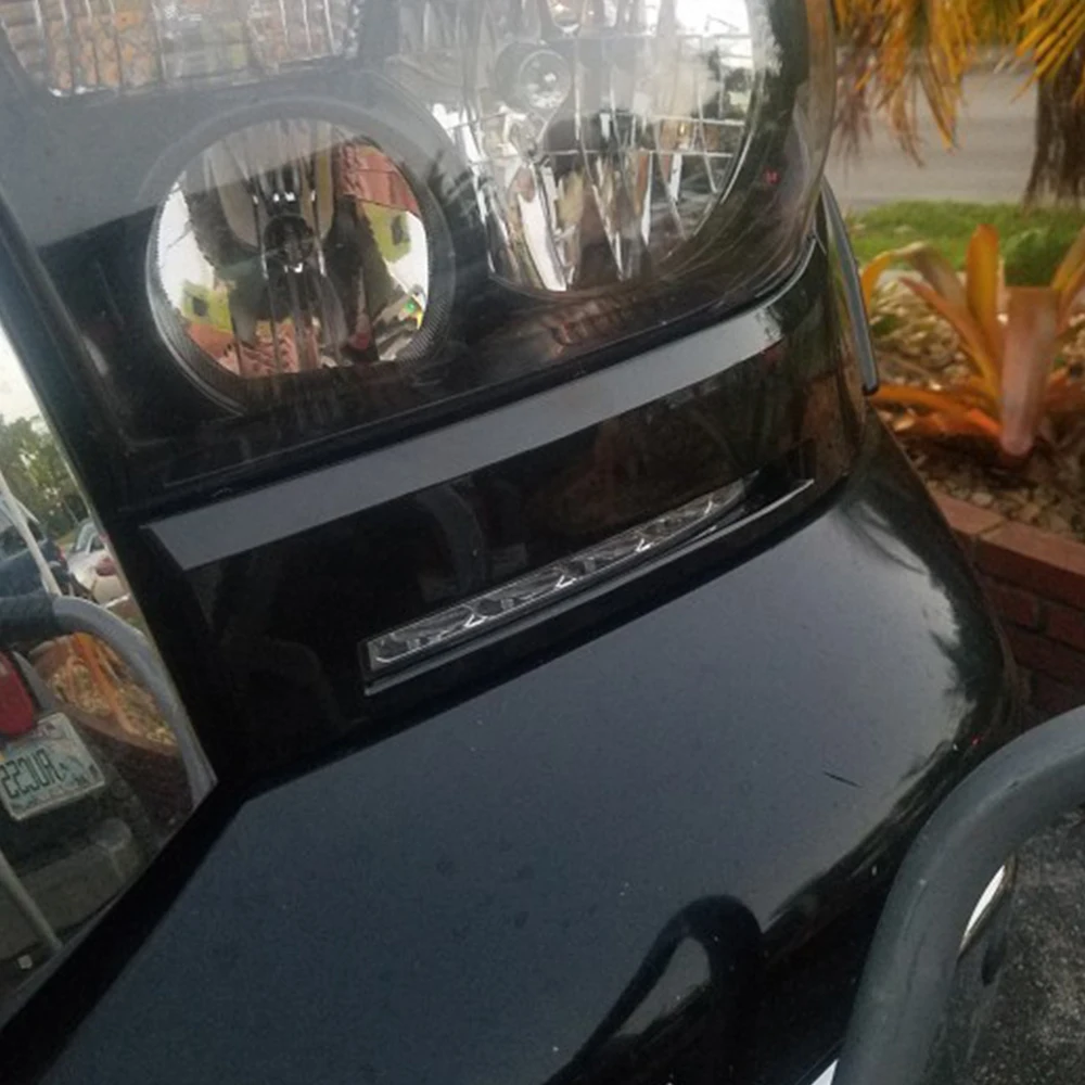 Автомобильные фары на передний бампер 2 шт. 12 В светодиодные дневные ходовые огни