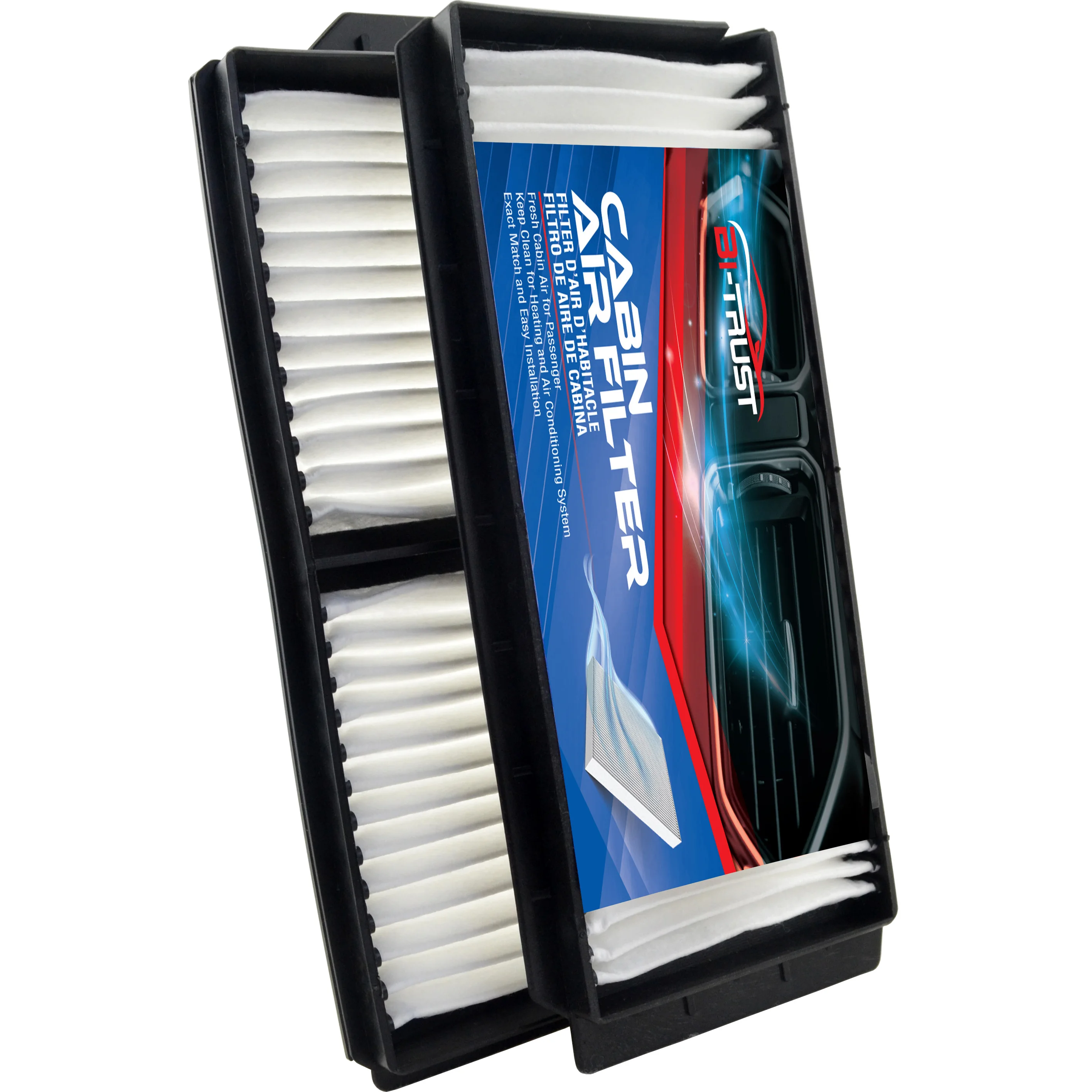 

Bi-Trust Cabin Air Filter for 2004-2009 Mazda 2.0L 2.4L/2009 Mazda 3 2.0L/2006-2010 Mazda 5 2.3L/2012-2017 Mazda 5 2.5L