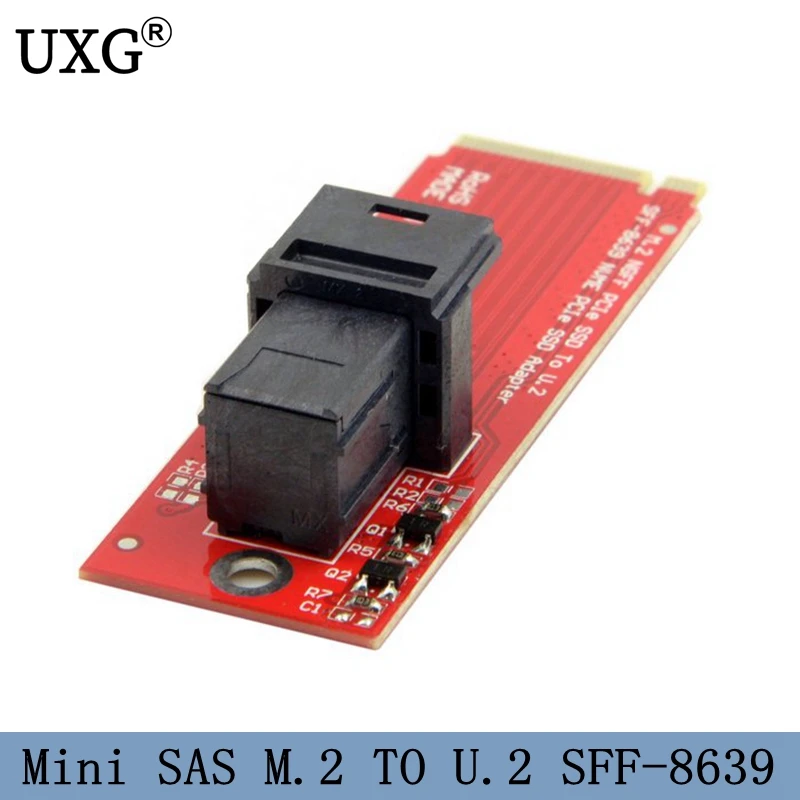Комплект U.2 U2 SFF-8639 NVME PCIe SSD адаптер для материнской платы Intel 750 p3600 p3700 M.2 SFF-8643 Mini SAS HD