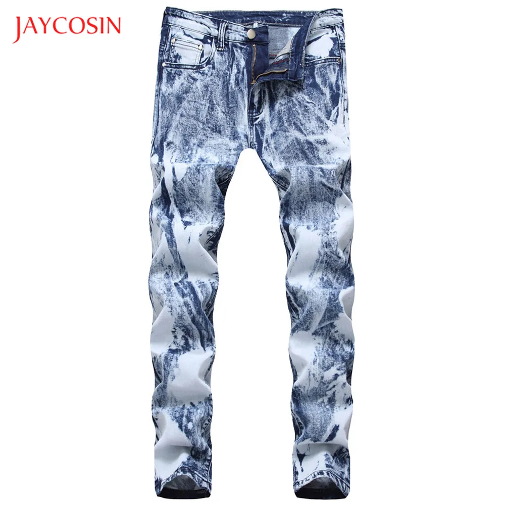 Мужские джинсы с эффектом потертости на лето и весну 2020 | Мужская одежда
