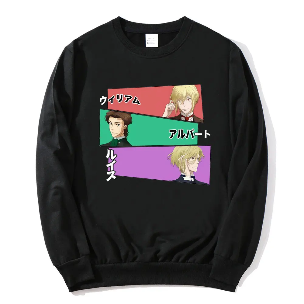 

Japanese Anime Moriarty The Patriot Print Manga Fashion Sportswear Oversize New Style High Quality Clothing long Sleeve Costume
