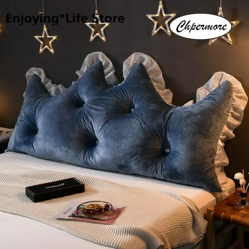 

Hot-selling Long Pillow Multifunctional Crown Simple Mattress Bed Soft Movable Bed Pillow Pillow