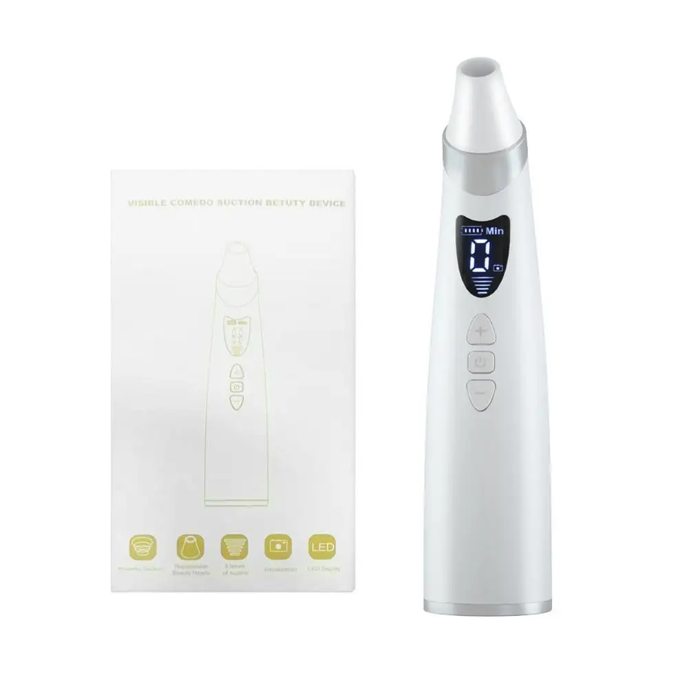 

Blackhead Remover Pore Vacuum with Camera Facial Pore Cleaner Electric Whitehead Blackhead Extractor for Acne Comedone
