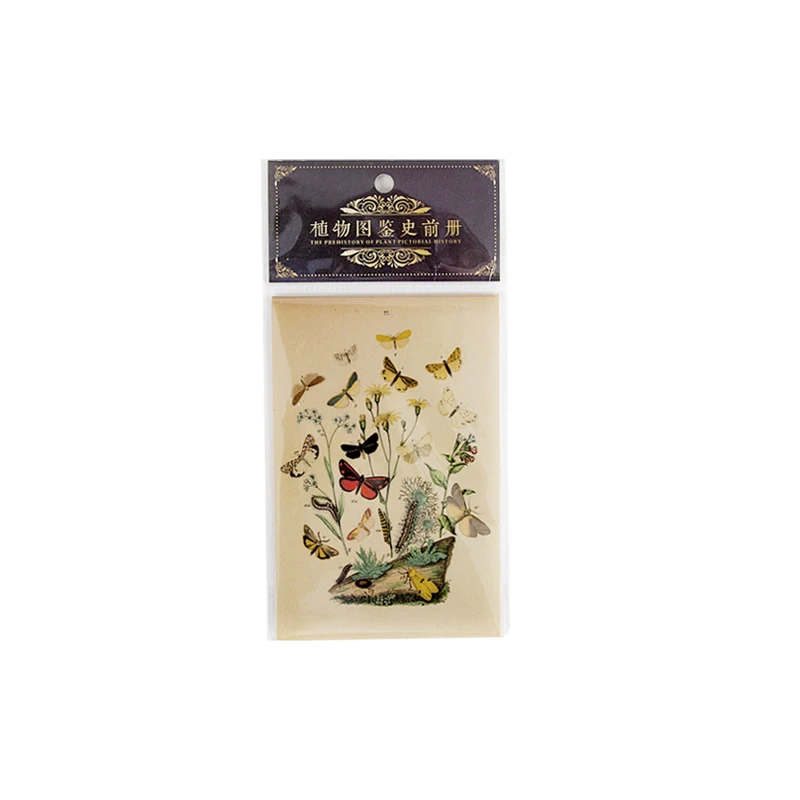 

10 Pcs/Lot Vintage Plant Leave Paper Sticker Decorative Diary Scrapbook Planner Stickers Stationery School Supplies Papeleria