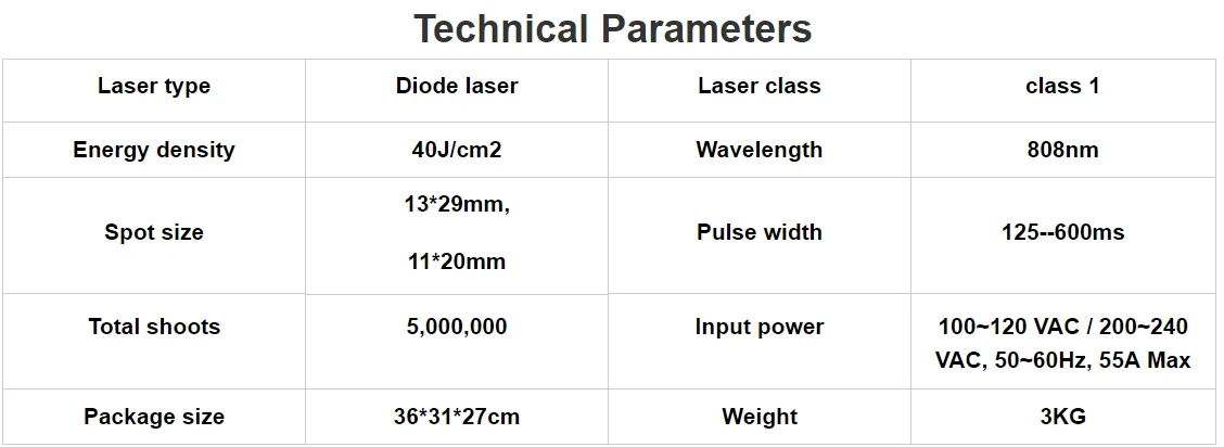 Безболезненная 808nm Диодная лазерная машина для удаления волос портативный стиль