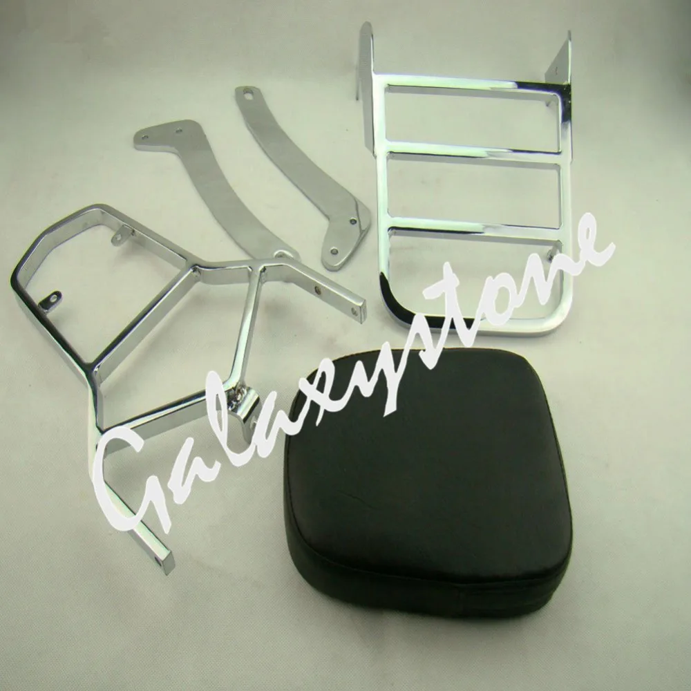 Багажник на спинку пассажирского сиденья для мотоцикла Yamaha Virago XV125 XV250 1989 2004 2005 2006