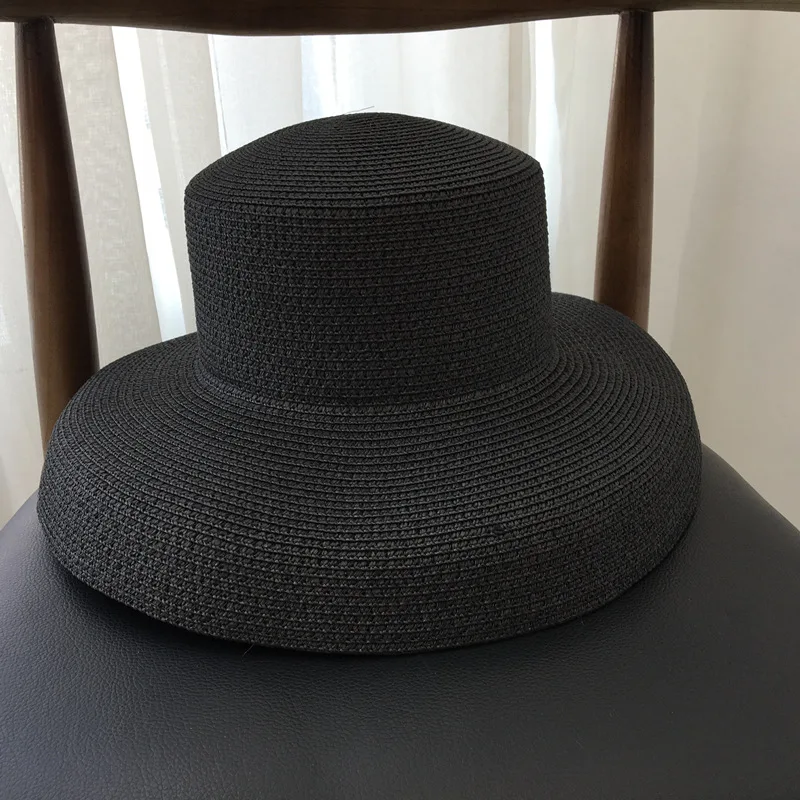 Соломенная шляпа с большими полями универсальная шапка абажуром не