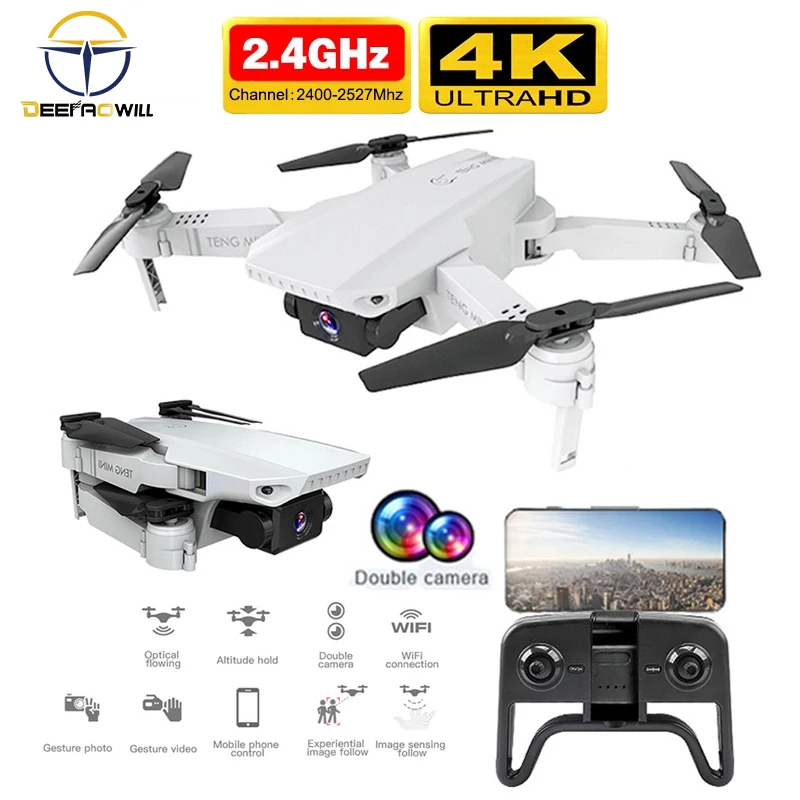Радиоуправляемый Дрон 2020 Новый 4k HD Wi Fi передача видео в реальном времени Fpv