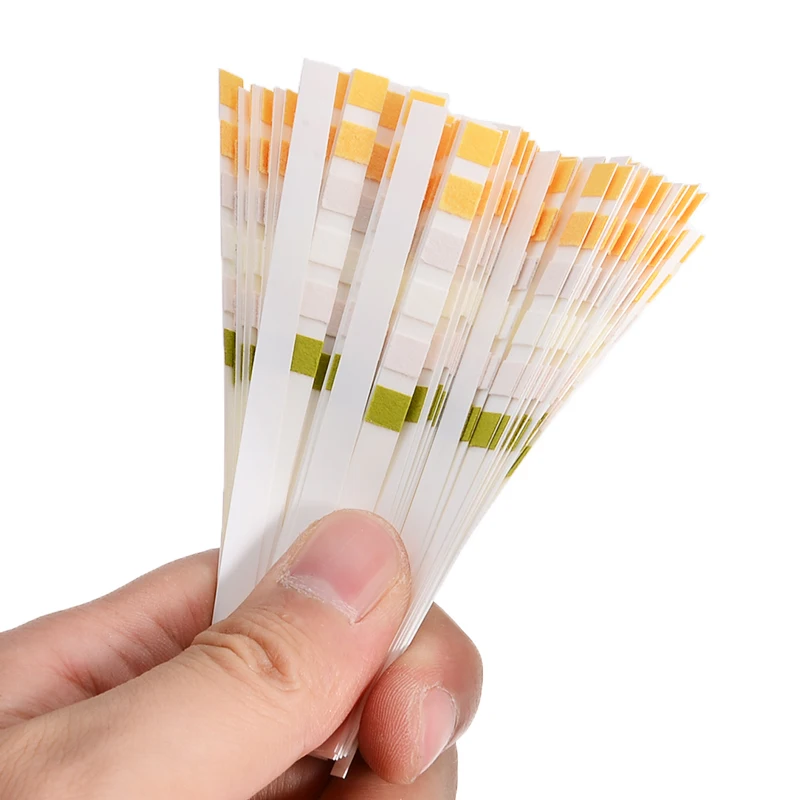 50 шт. тест полоски уровня PH 6 в 1 для аквариума качество воды тестовая бумага рН