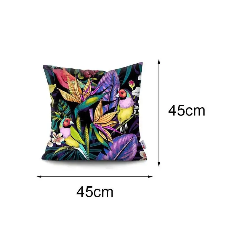 

Nordic Pillowcase Decoration Home Tropical Decorative Cushion Cover Pillow Plant Leaves Decor for Home Throw Pillow Case