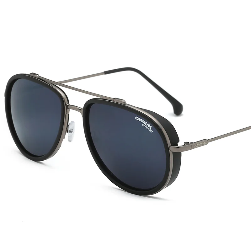 

Fire New Vintage Sunglasses Men Women Ride Shades Glass UV400 Outdoor Fish Sunglasses The Sun Man