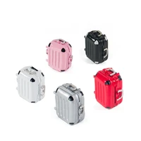 1pcs metal decoration luggage box case mini suitcase for 110 rc car parts truck crawler axial scx10 traxxas trx4 d90