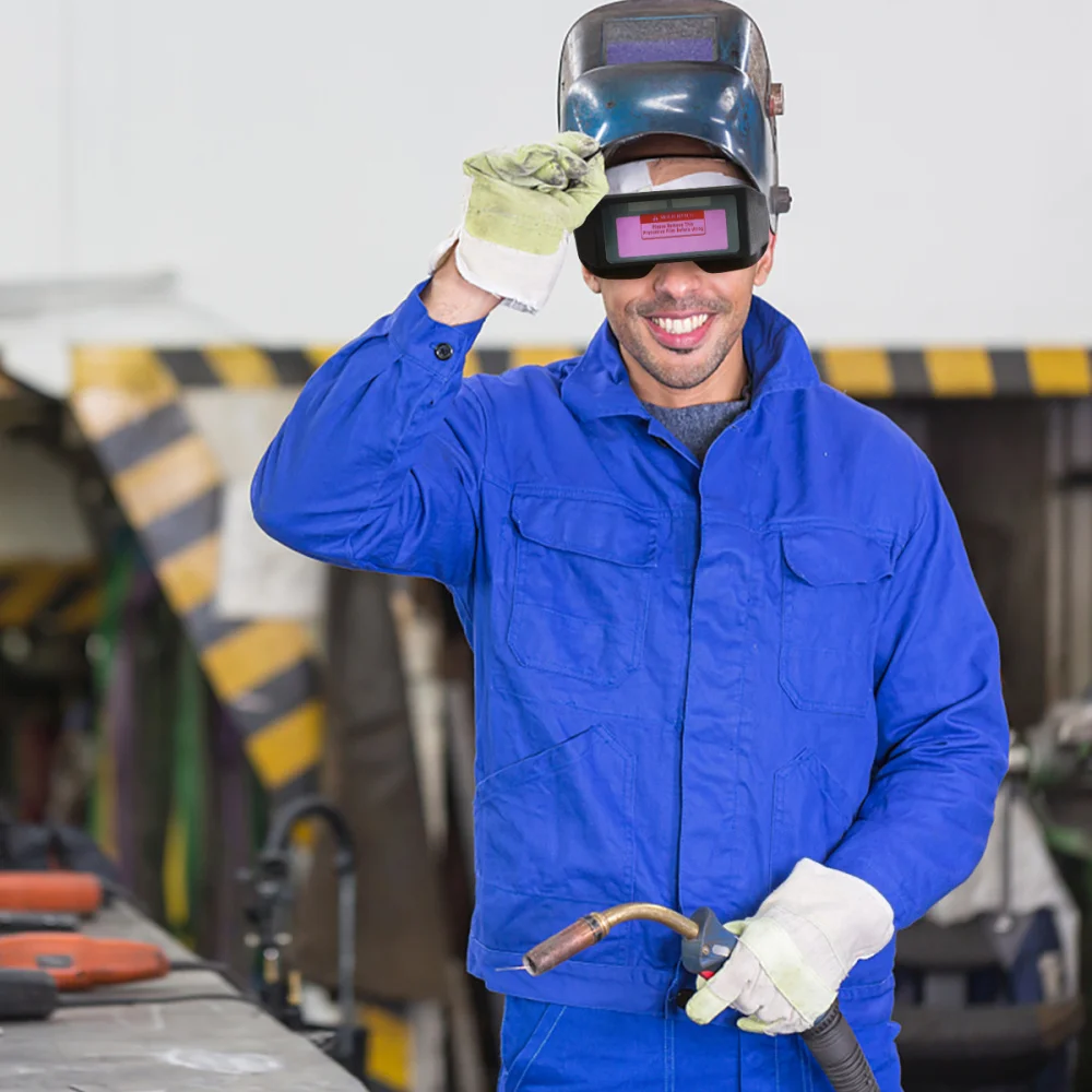 

Solar Powered Auto Darkening Welding Goggle Auto Darken Filter Safety Protective Welding Glasses Mask Helmet Eyes Goggles Anti-f