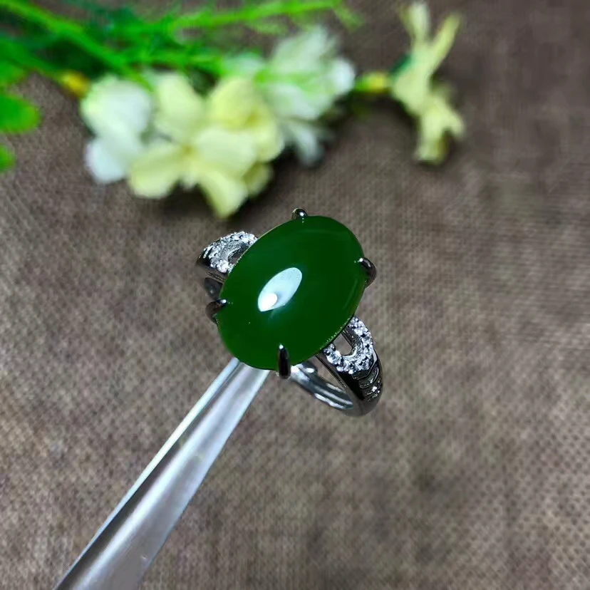 KJJEAXCMY бутик ювелирных изделий женское кольцо из драгоценного камня с