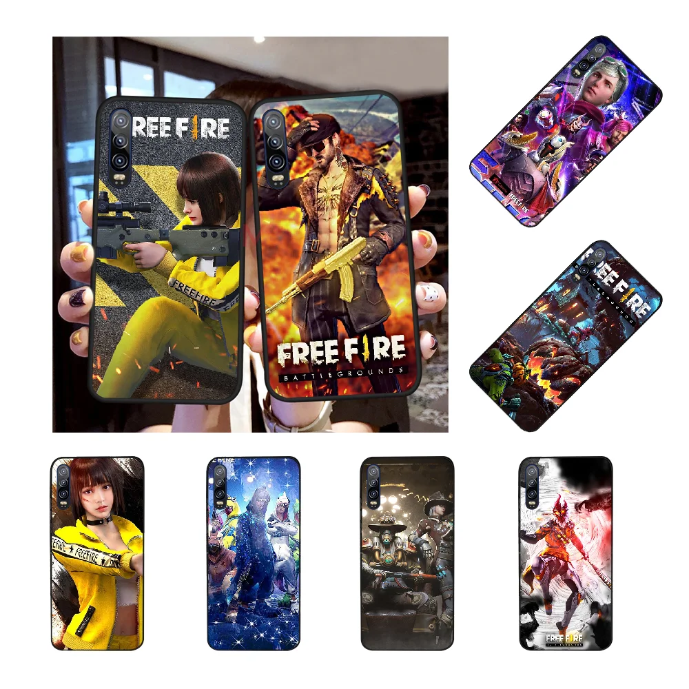 NBDRUICAI Free Fire Game Art чехол для телефона Huawei Honor 20 10 9 8 8x 8c 9x 7c 7a Lite view|Бамперы| |