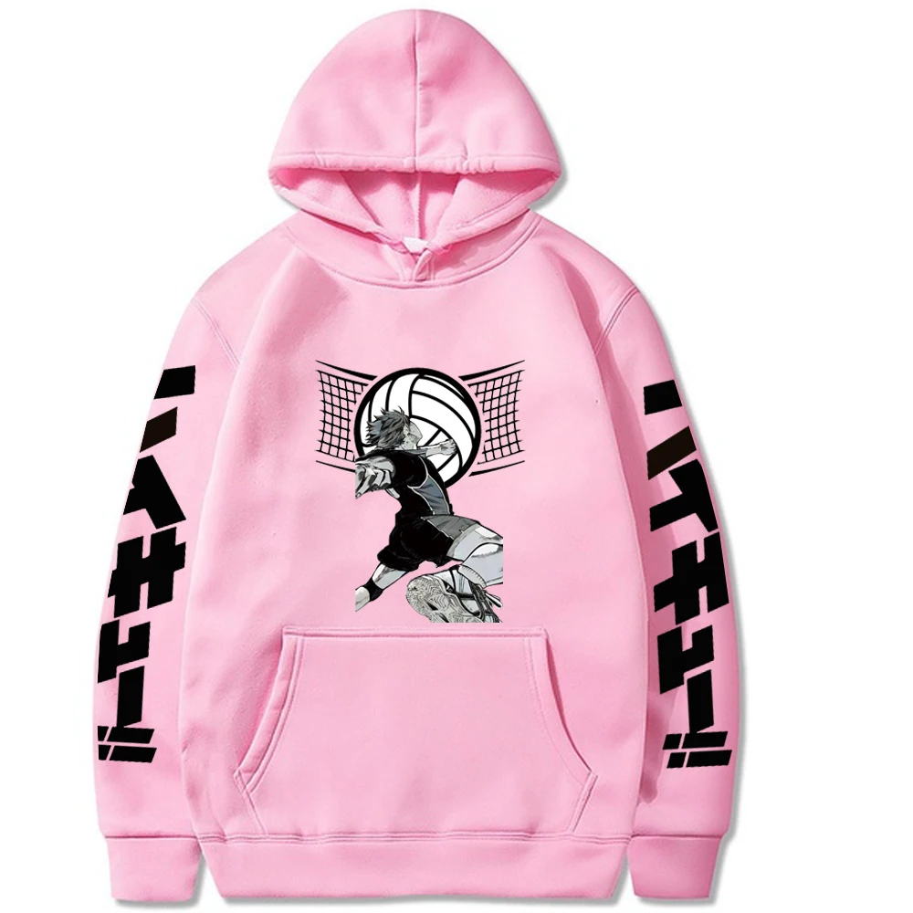 

Haikyuu Anime Hoodie Pullovers Tops Long Sleeves Casual Winter Unisex Fashion