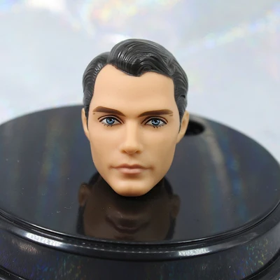 superman head Принц Кен Кукла голова Игрушка Дети подарок на день рождения кукла игрушка голова DIY кукла части игрушки дети подарок на день рождения белый коричневый черный кожа принц - Цвет: superman head