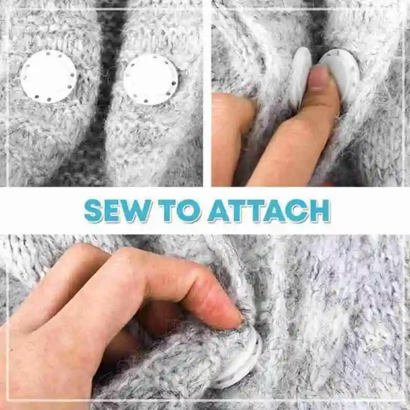 1 пара Круглый 21 мм Магнитные пуговицы принадлежности для шитья магнит темная