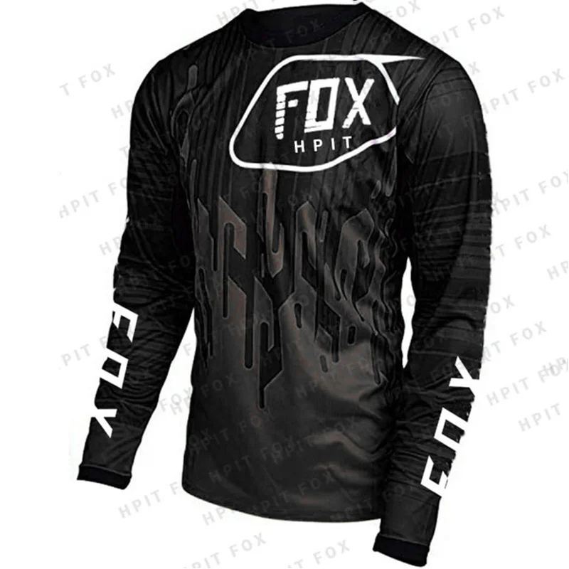 

New Motocross Hpit Fox Mtb Downhill Jersey MX Cycling Mountain Bike DH Maillot Ciclismo Hombre Quick Dry Jersey Racing