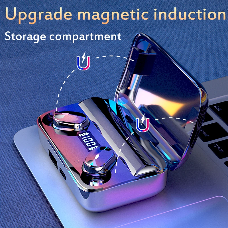 Новые беспроводные наушники Bluetooth 5 0 TWS HIFI Mini In ear Sports водонепроницаемая гарнитура