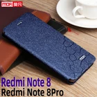 Флип-чехол для xiaomi redmi note 8, чехол для redmi note 8pro, чехол с подставкой, кожаный чехол-книжка из ТПУ, mofi redmi note8, pu, fundas, Роскошный чехол