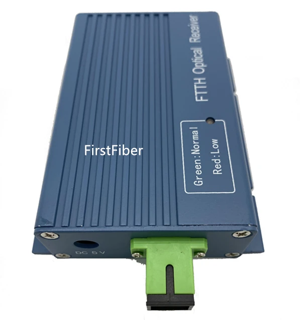 Алюминиевый CATV FTTH AGC Micro SC APC симплексный разъем с 2 выходными портами для