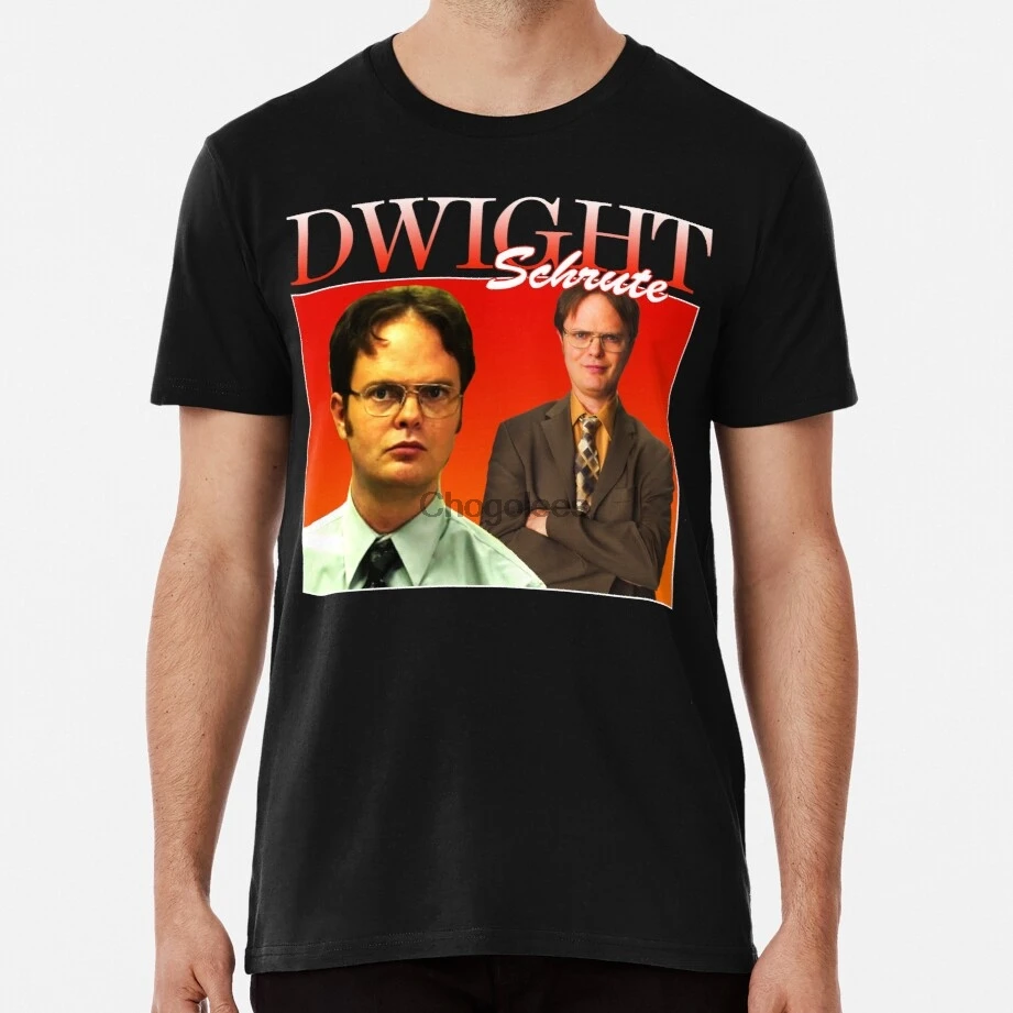 Schrute BAGANS Мужская футболка 100% хлопковая рубашка уличный стиль принт повседневная