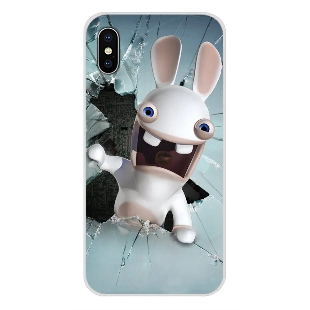 Симпатичные Rayman Raving Rabbids аксессуары Чехлы для Xiao mi 4 5 5s 6 A1 A2 5X6X8 9 Lite SE Pro Max Mix 2 3 2S |