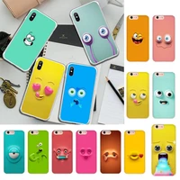 3d funny face case phone case for iphone 13 x xs max 6 6s 7 7plus 8 8 plus 5 5s se 2020 11 12pro max xr funda cases