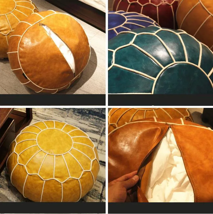 Декоративная мягкая круглая подушка без сердечника 55*55*35 см | Дом и сад