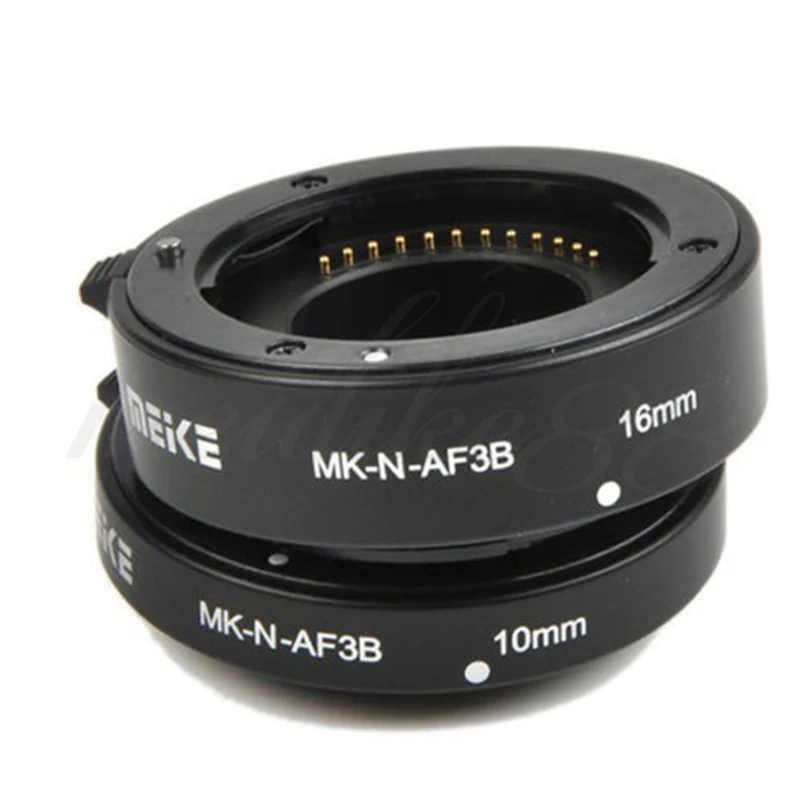 Удлинительная трубка Meike для автофокуса AF Macro 10 мм 16 DSLR совместимая с креплением