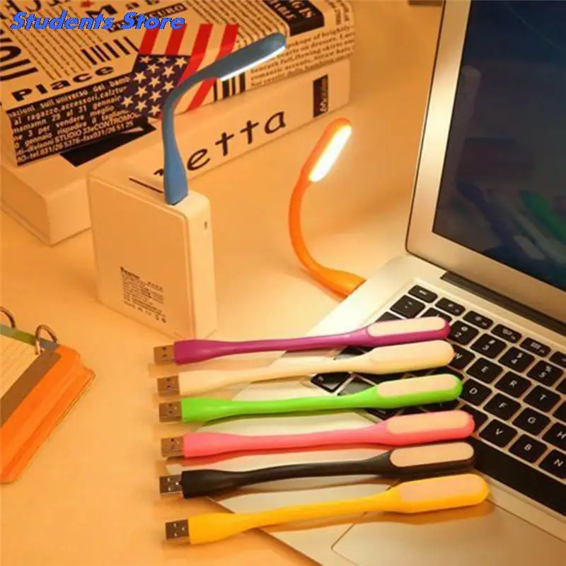 Светодиодная настольная мини-лампа USB гибкий светильник для чтения яркий
