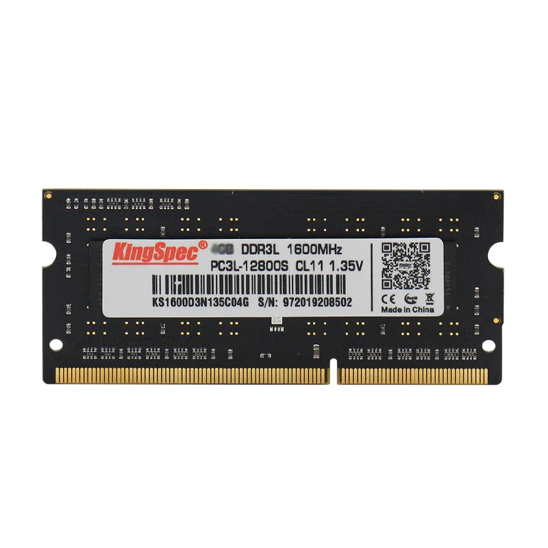 Оперативная память KingSpec ddr3 для ноутбука meomry 4 ГБ 8 оперативная Память ОЗУ ddr 3 1600