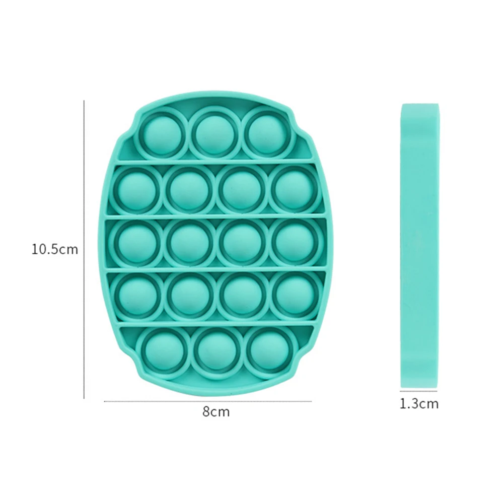 

Ellipse Push Bubble Sensory Toys Stress Reliever Puzzle For Autism Novel Toys Adult Child Funny Anti-Stress Fidget Toy
