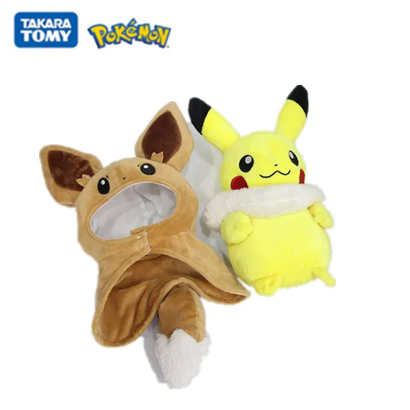 

Плюшевые плюшевые куклы Eevee для косплея Пикачу, 30 см