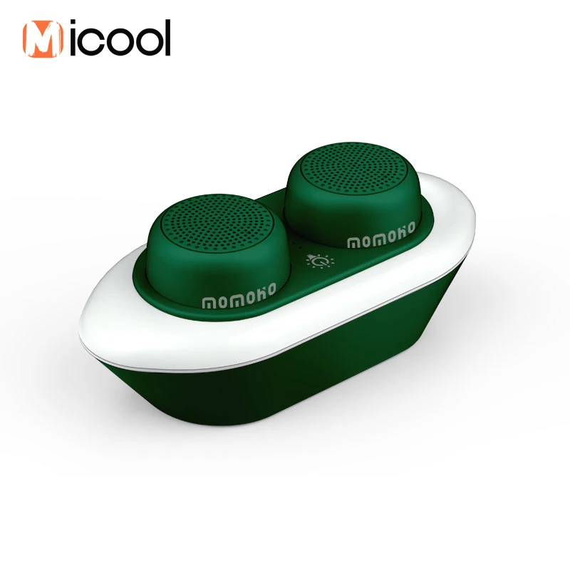 2021 Bluetooth-динамик беспроводной динамик зарядный чехол Ночной светильник TWS пара