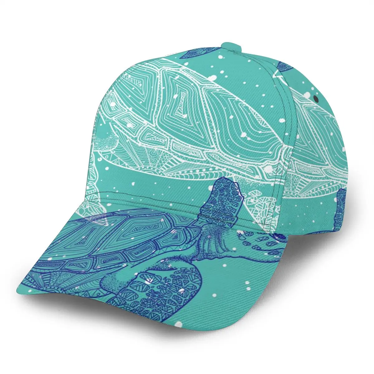 

Бейсболка с рисунком мандалы, морских черепашек, модная летняя мужская спортивная шапка