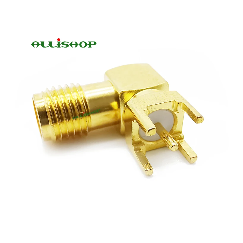 ALLiSHOP 10 шт. sma female печатная плата Монтажная панель Разъем радиочастотный