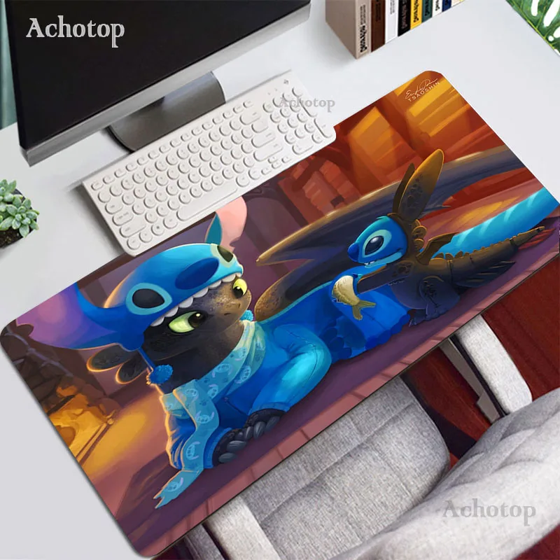

Kawaii Extra Large Gaming Mouse mat Stitch For Computer Gamer Keyboard Carpet Mouse Mat Non-Slip Rubber Table Rug Desk Mat mat