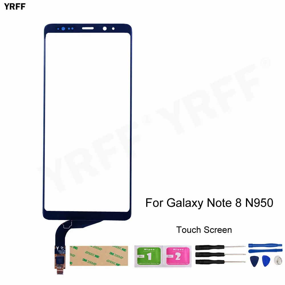 

Стеклянная сенсорная панель для Samsung Galaxy Note 8, N950, новая Запасная часть